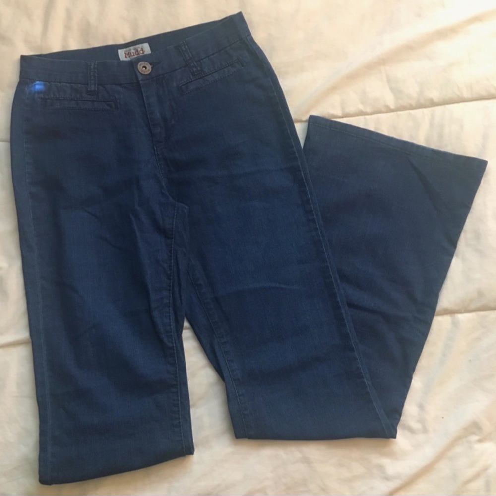 🦄 Deep blue flare pants - Picture 1 of 5